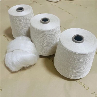 210NM/2 fire de mătase filat